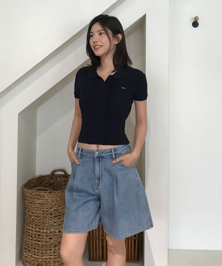 PRIM MIDI SHORTS (2COLOR)