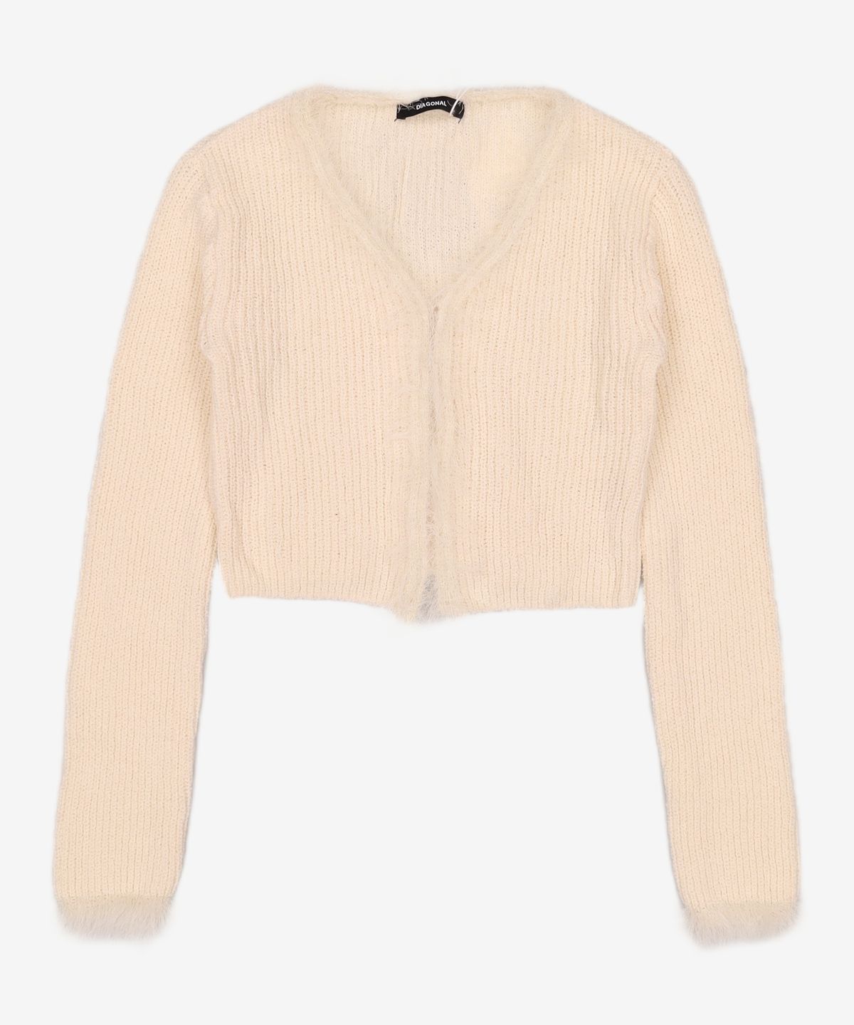 다이애그널(DIAGONAL) LOOSE COLOR MIX KNIT (black)