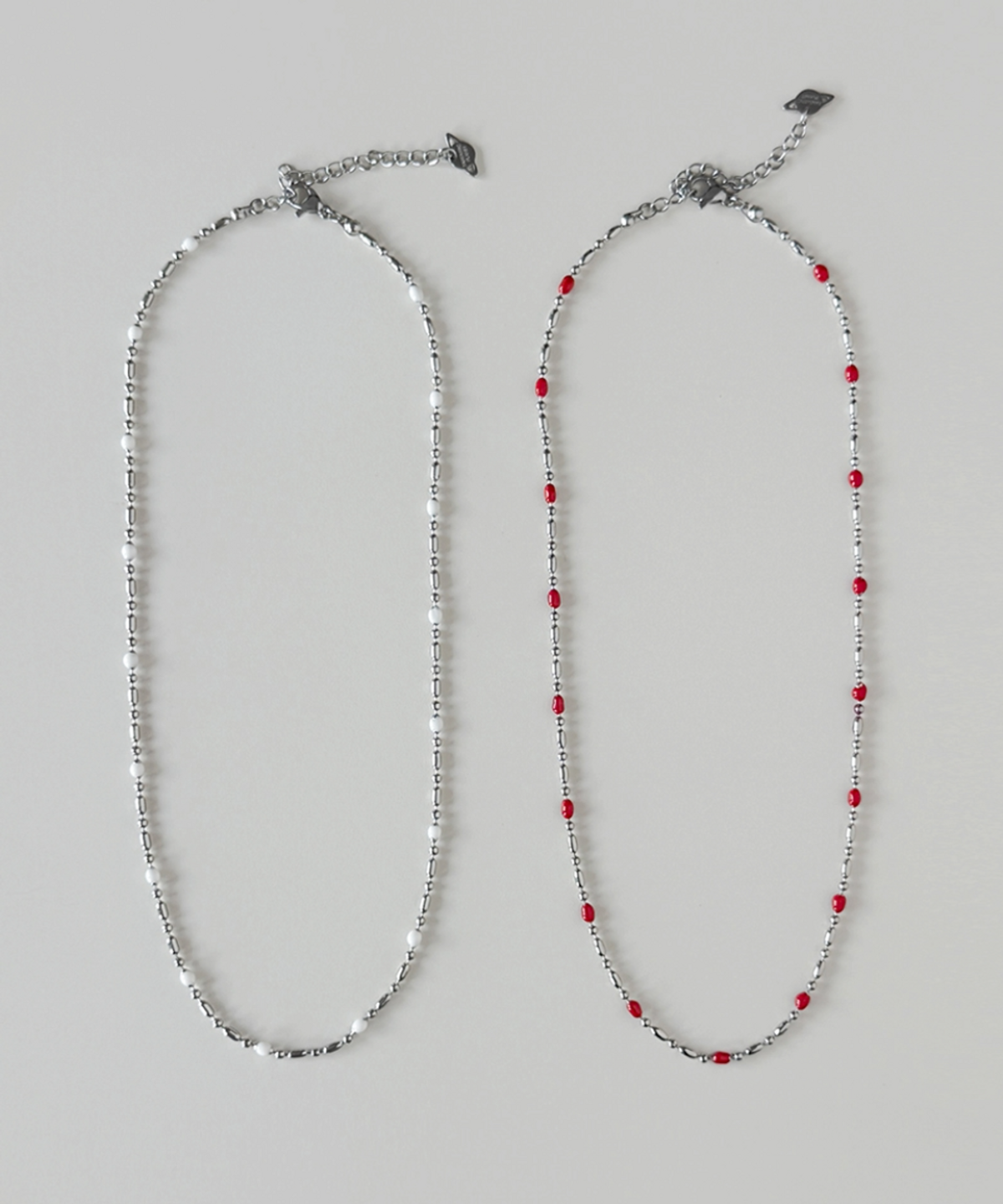 판타스틱 플래닛(FANTASTIC PLANET) epoxy dotted line necklace (2colors)