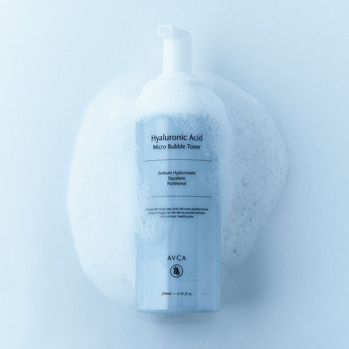 아브카(AVCA) 저분자 히알루론산 속건조 저자극 마이크로 버블 토너 250ml