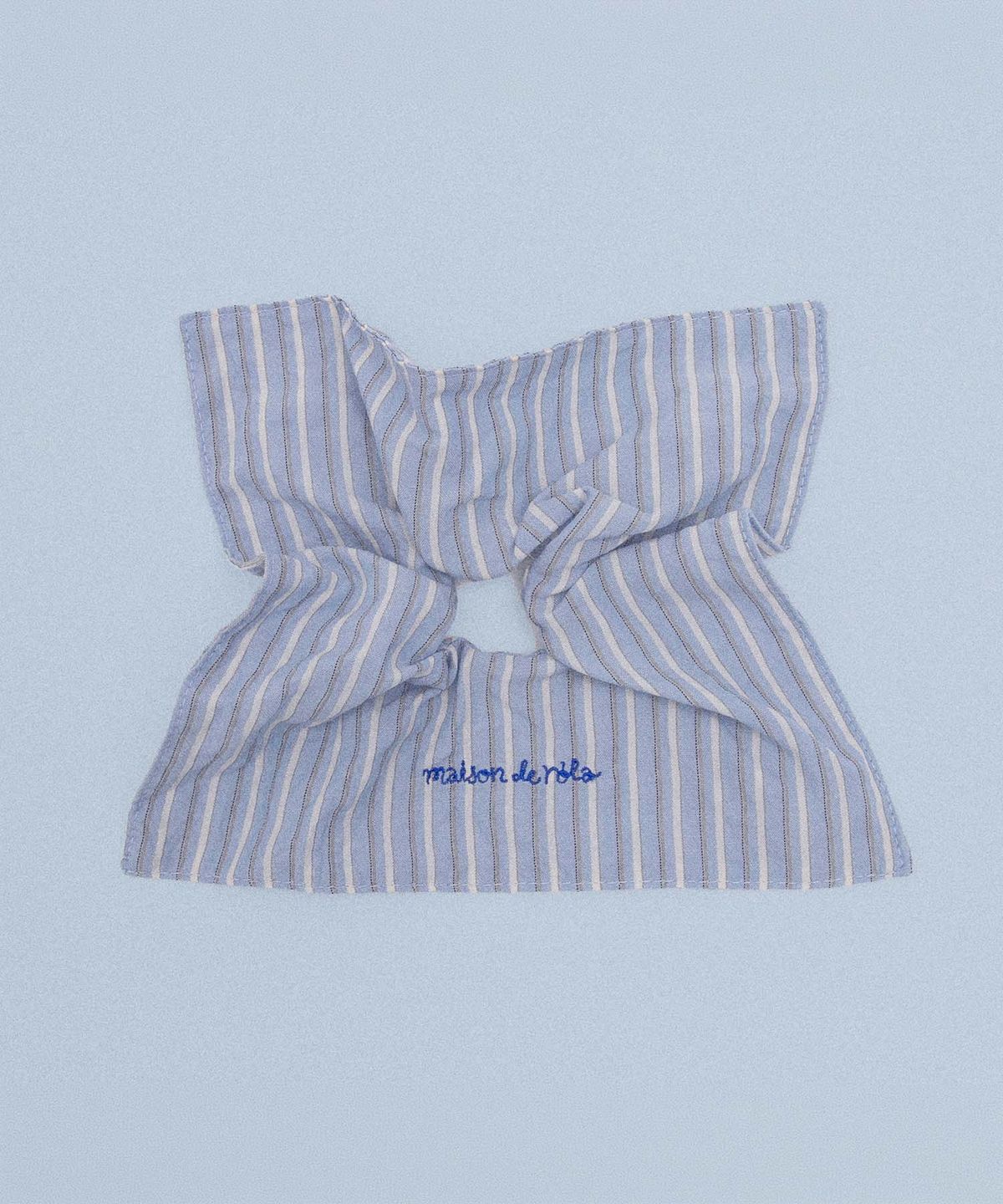 로라로라(ROLAROLA) STRIPE SCRUNCHY SKY