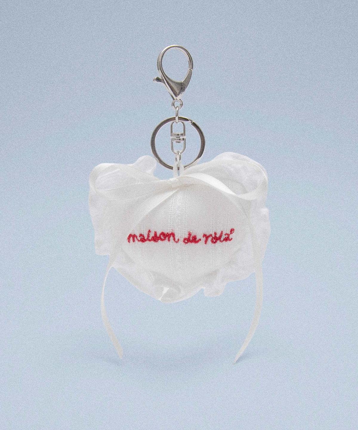 로라로라(ROLAROLA) HEART KEYRING WHITE