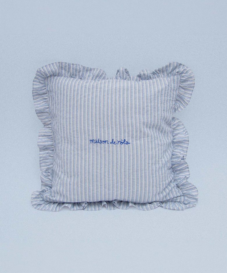 STRIPE CUSHION SKY