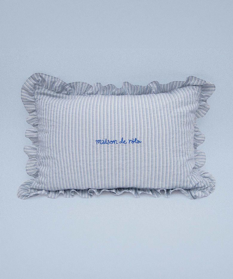 MAISON DE ROLA EMBROIDERY PILLOW COVER SKY
