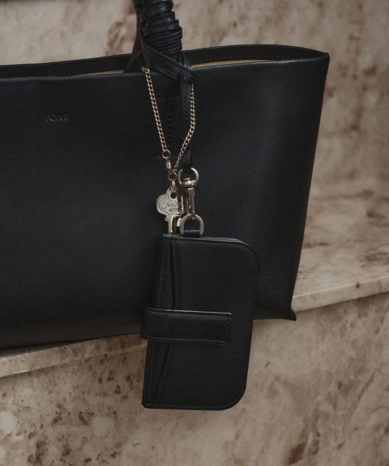 누아 목걸이 지갑  NUA Necklace Wallet Black