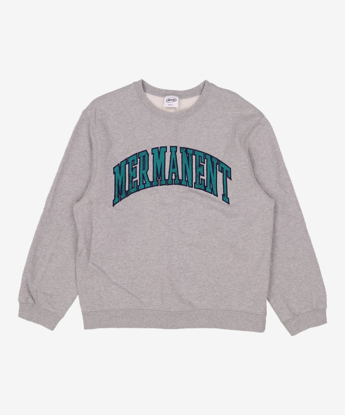 엠엠엘지(MMLG) [Mmlg] MERMANENT EMB. SWEAT (GREY) S