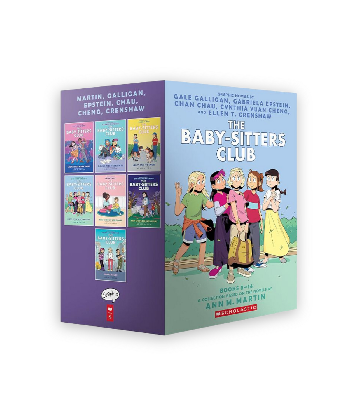 언어세상(LANGUAGE WORLD) Raina Telgemeier: The Baby-sitters Club Graphic Novels #8-14: A Graphix Collection