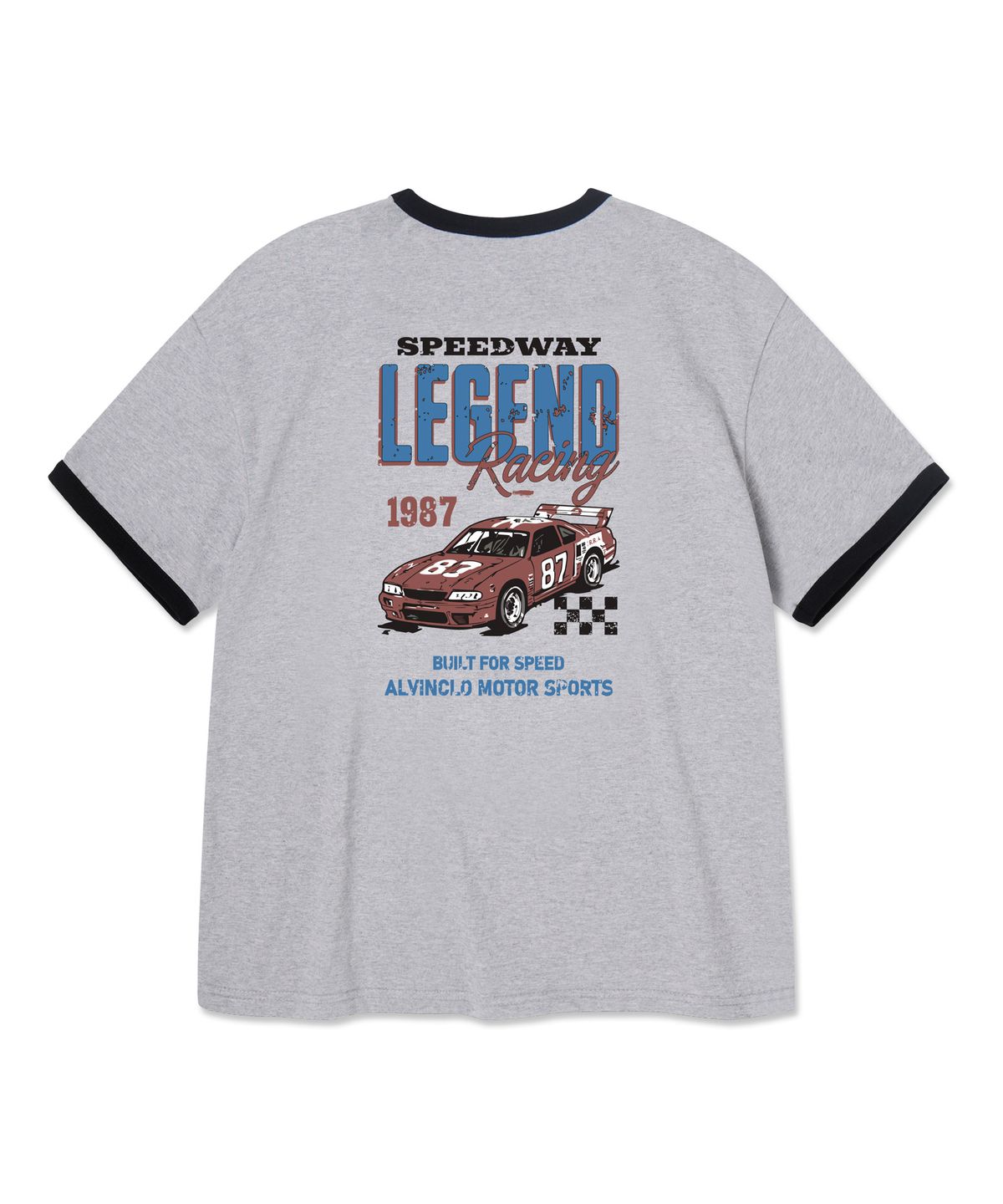 앨빈클로(ALVINCLO) SPEEDWAY 반팔티 AST3678 (4COLOR)