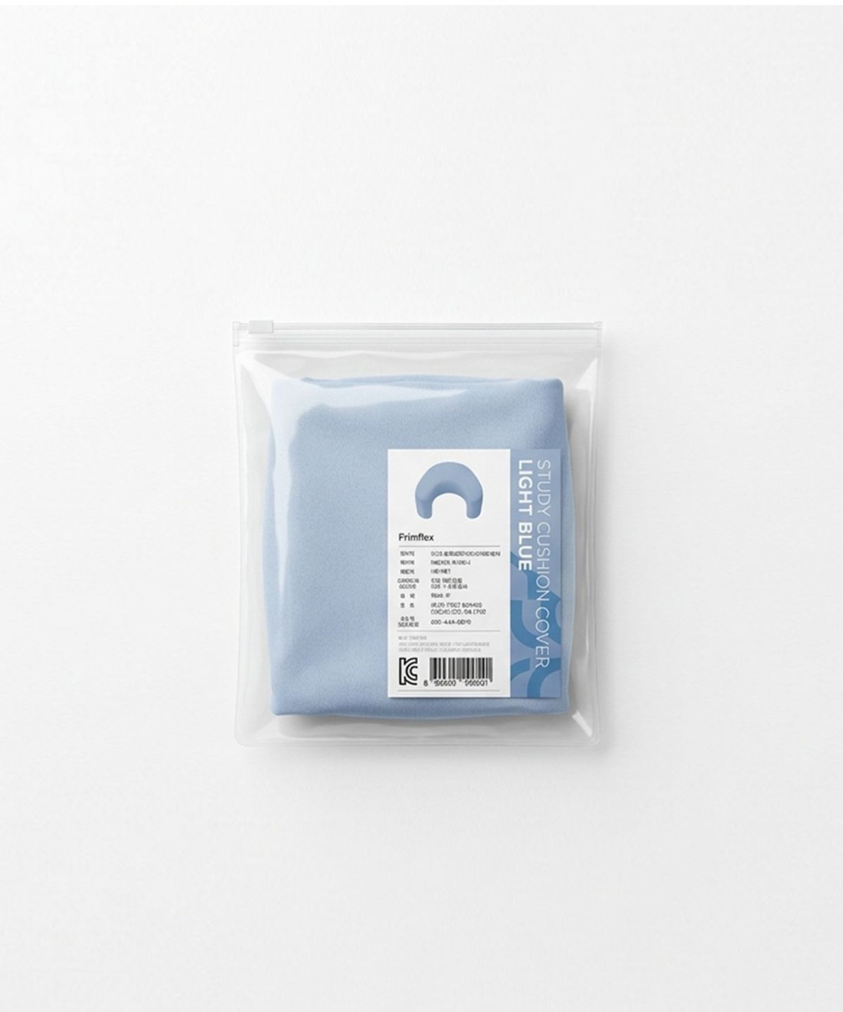 펌플렉스(FIRMFLEX) 레벨업쿠션 130 전용 클린코튼 커버 단품, 라이트블루