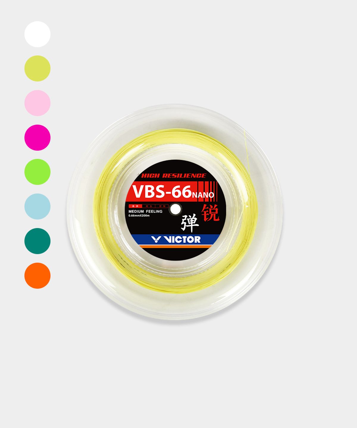 빅터(VICTOR) 배드민턴 스트링 66_VBS-66N RL (NANO/롤타입)