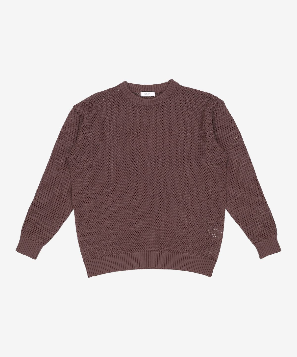 소신(SOCIN) Pure Cotton Net Knit (Beige) M