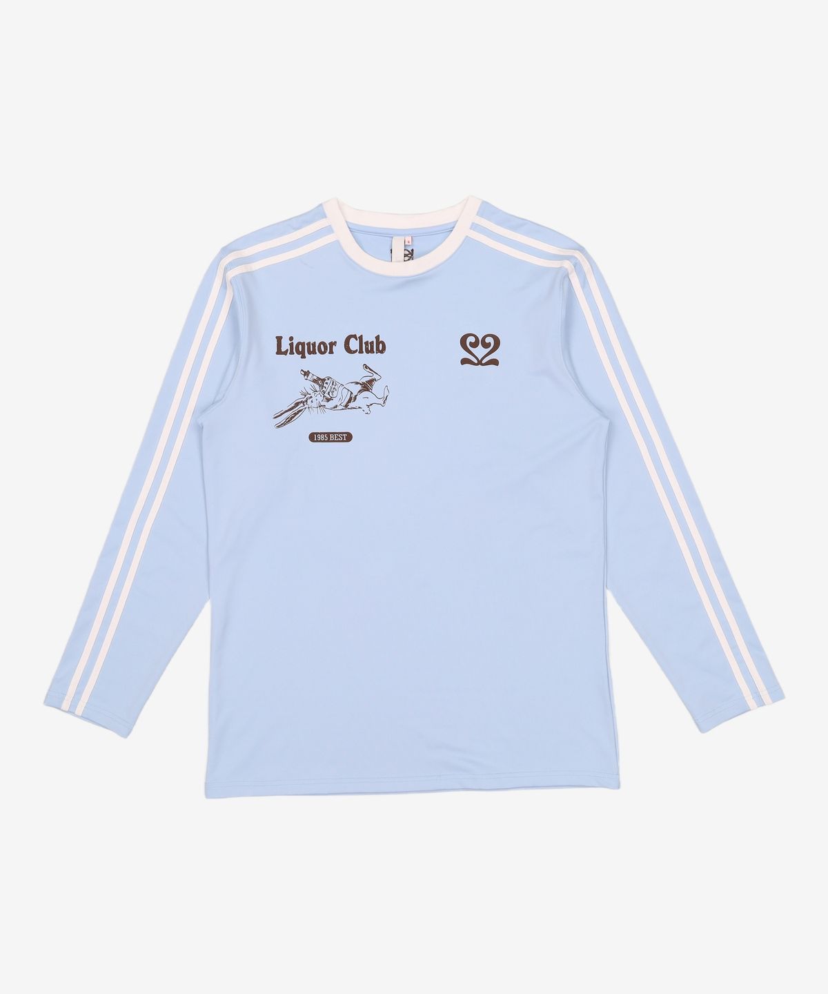 기준(KIJUN) Football Long-Sleeve Shirt Light Blue S