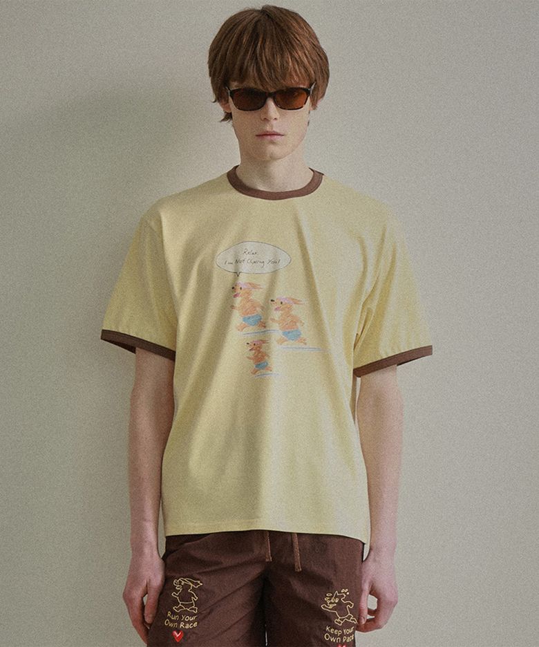 [COLLECTION LINE] 퍼포먼스 스케치 러닝 티셔츠 버터