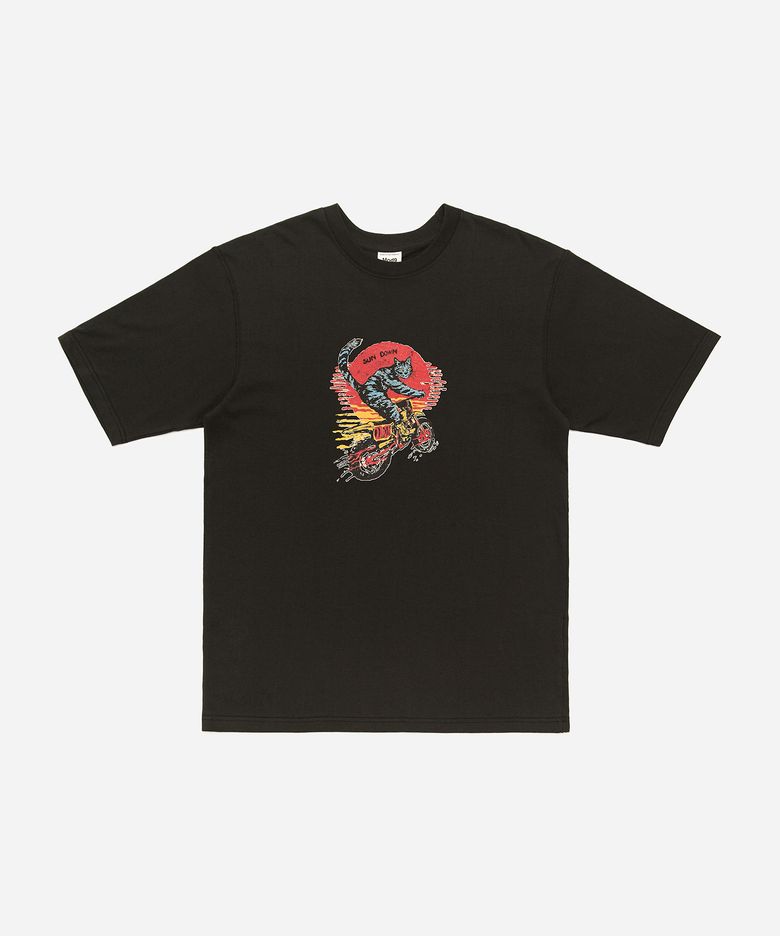 Sun Down - Oversized T-Shirt Black