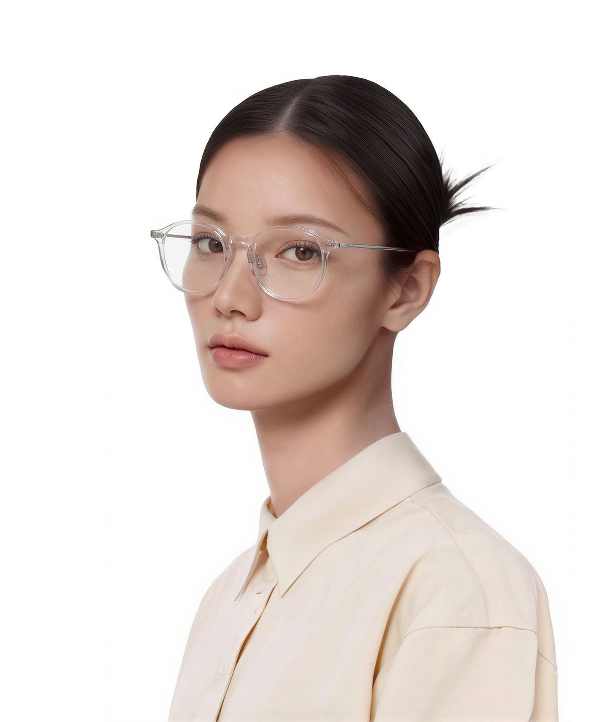 웨어웨어(WEARWHERE) MELO 02 Clear 블루라이트 차단 안경