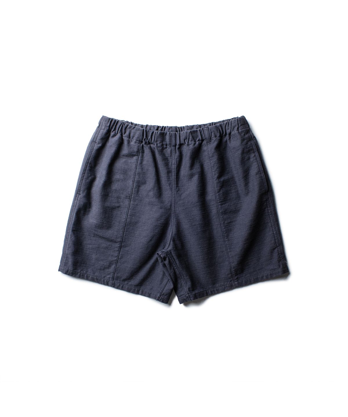 더 레스큐(THE RESQ) COTTON SLUB YOSEMITE CAMP SHORTS [SHADOW NAVY]