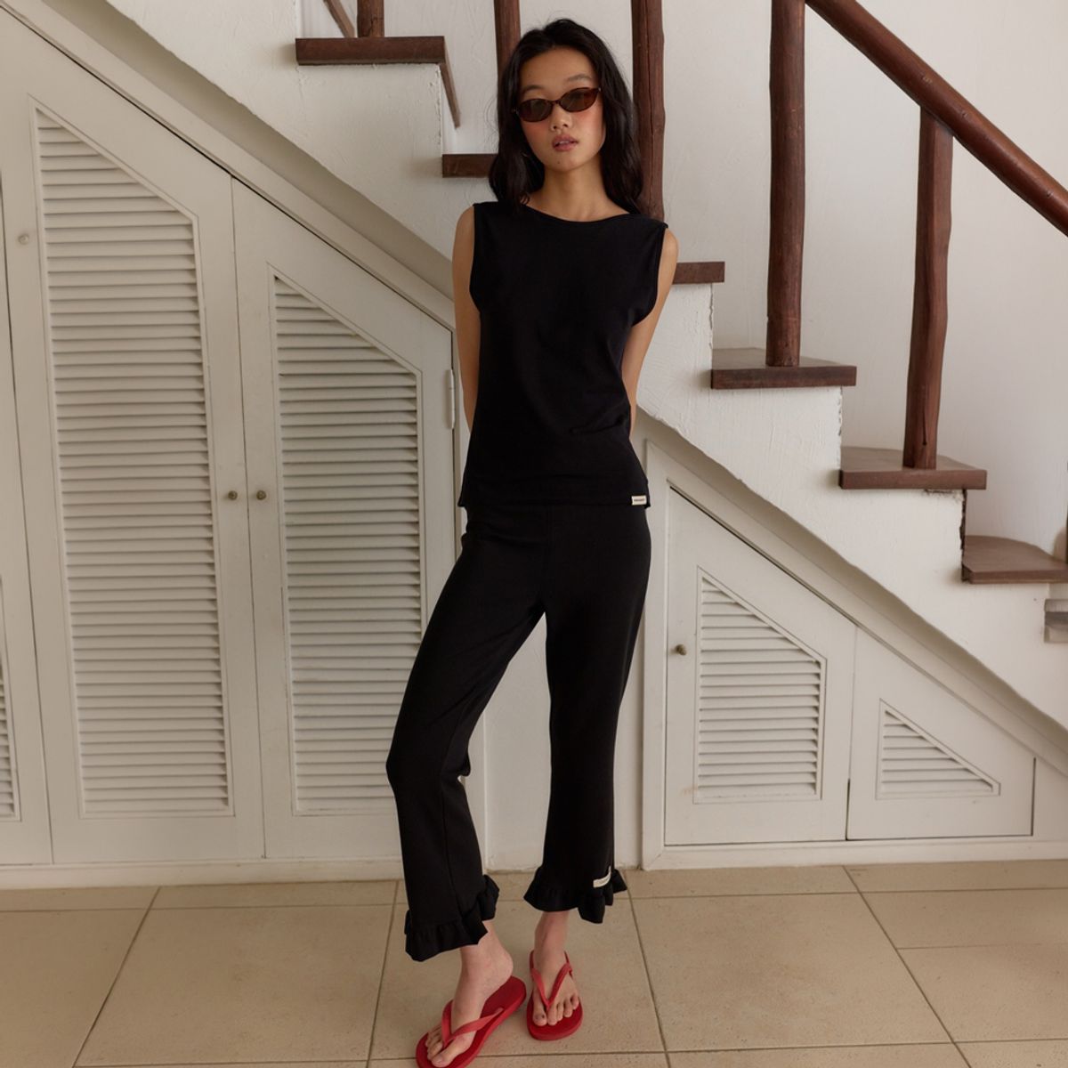 아우어솔티(OURSAALTY) Atelier Leggings / Black