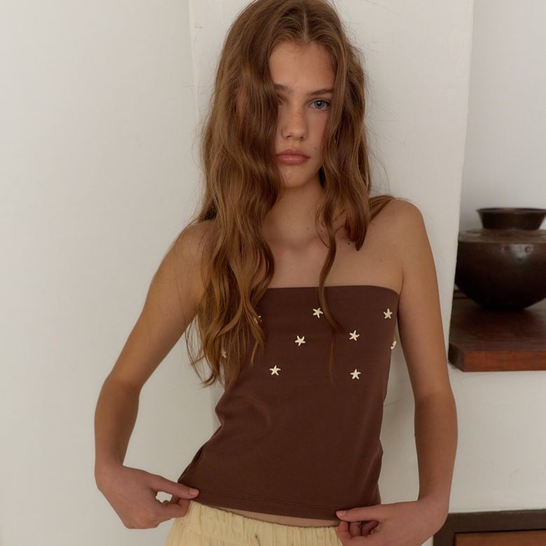 Desert Star Top / Brown