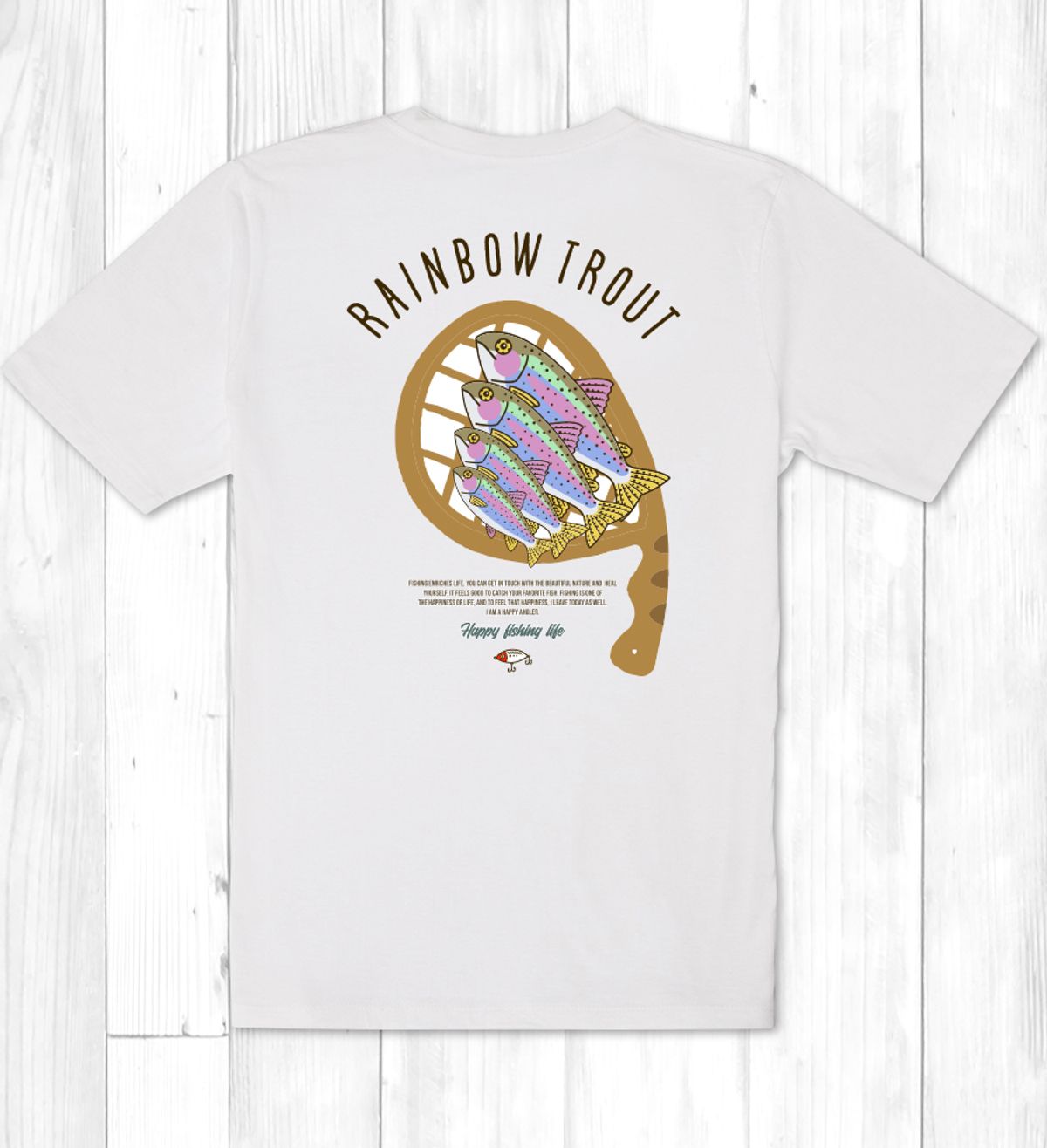 돌돌(DOLDOL) FICO-tshirts-AEROCOOL-263 피코앵글러 무지개송어 낚시 에어로쿨 기능성 티셔츠 반팔티