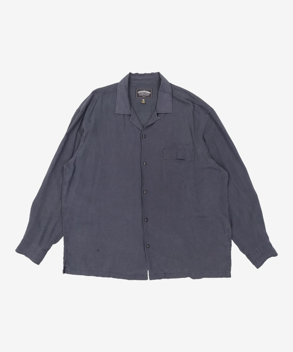 프리즘웍스(FRIZMWORKS) TENCEL COZY SHIRT _ CHARCOAL XL
