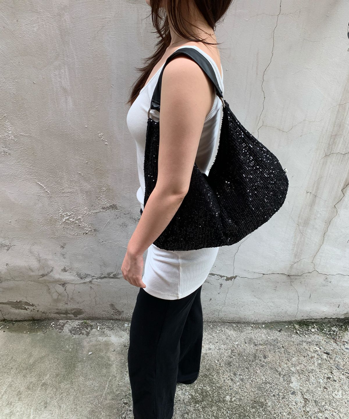 무니쉬(MOONISH) Black Haze Bag