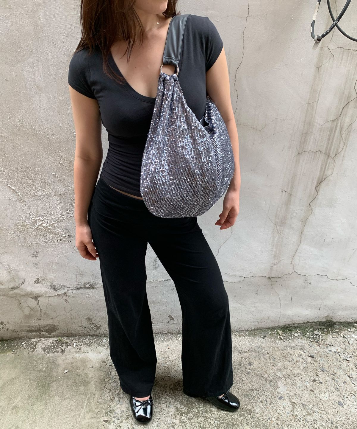 무니쉬(MOONISH) Charcoal Haze Bag