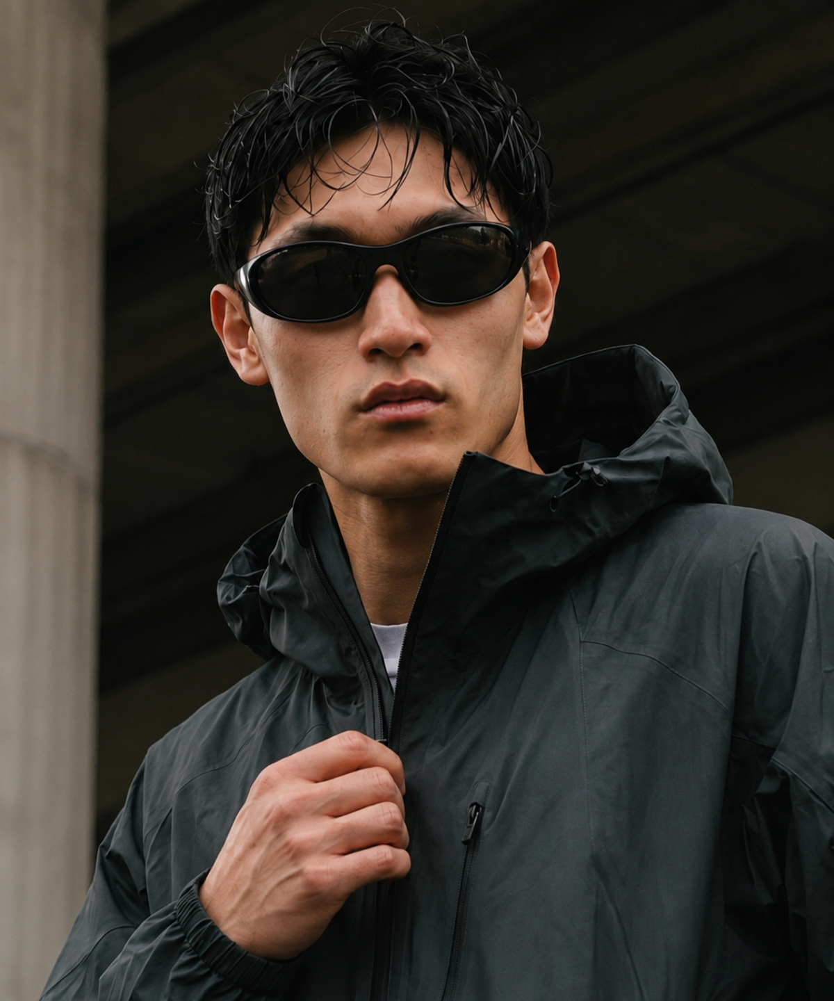 웨어웨어(WEARWHERE) LOS Black 선글라스