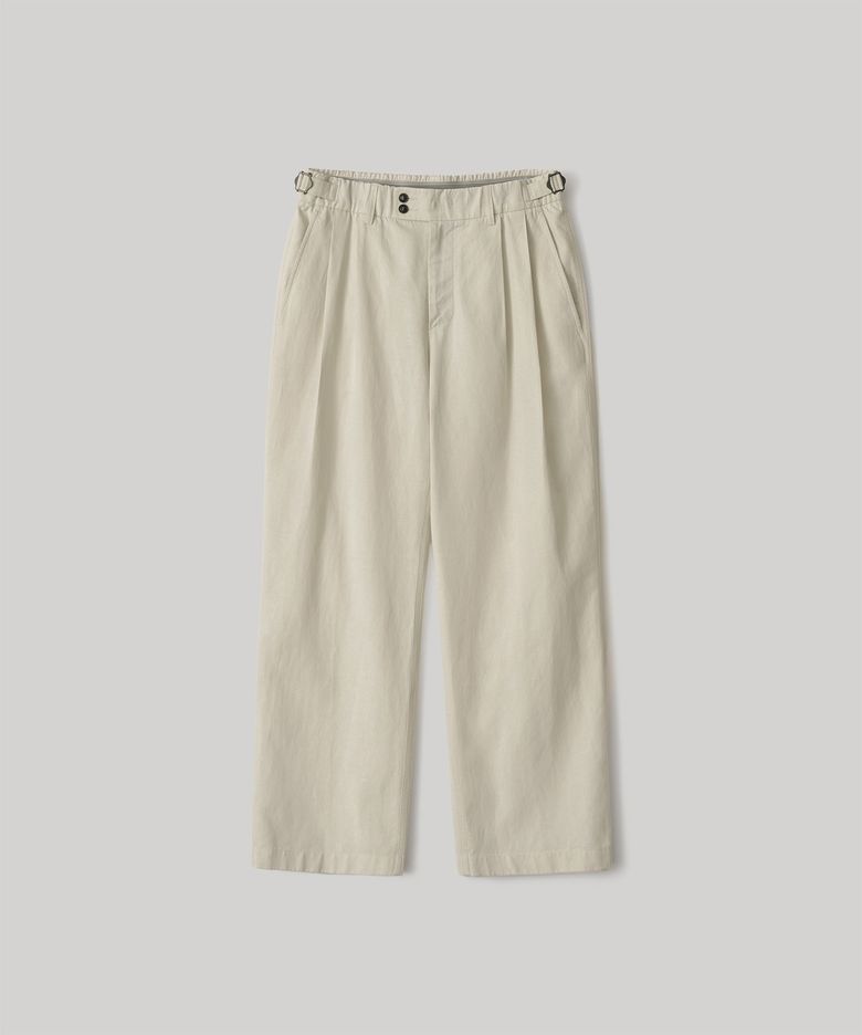 Santiago Linen Pants Flexible (Natural Linen)