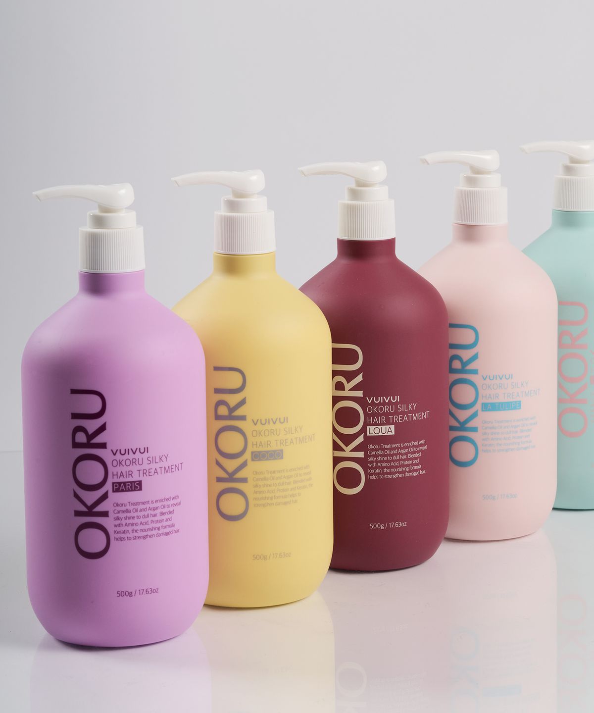 오코루(OKORU) 오코루 실키 헤어 트리트먼트 500g (5종)