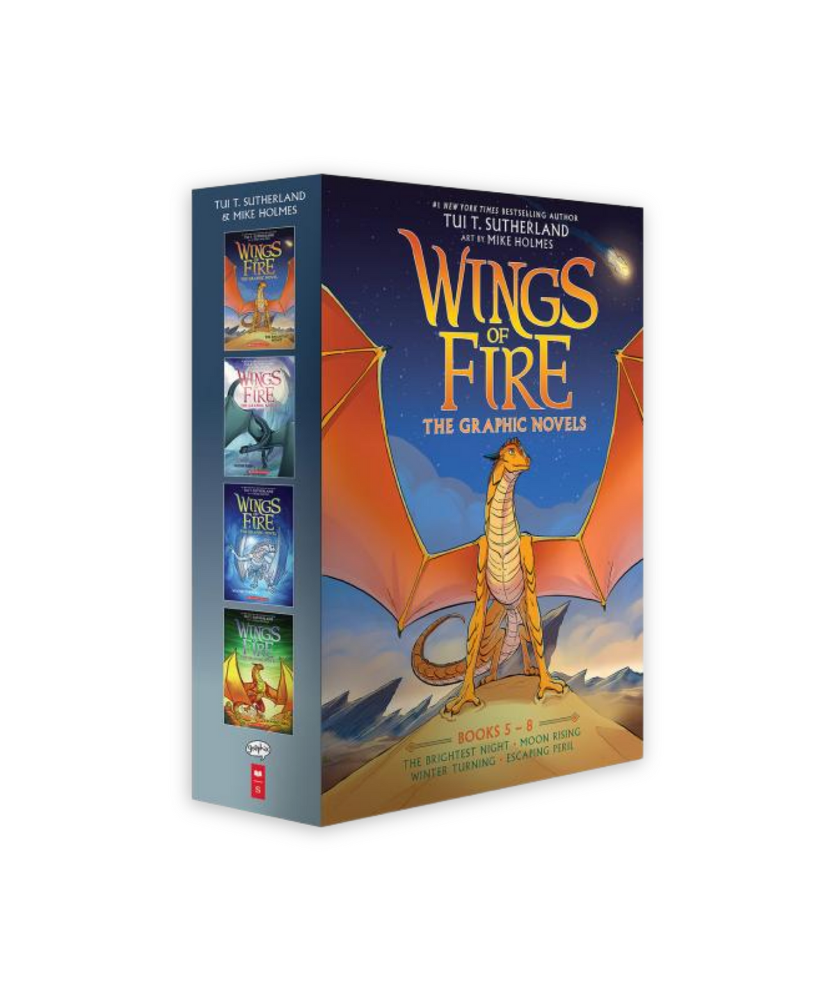 언어세상(LANGUAGE WORLD) Wings of Fire Graphic Novels #5-8: A Graphic Novel Box Set