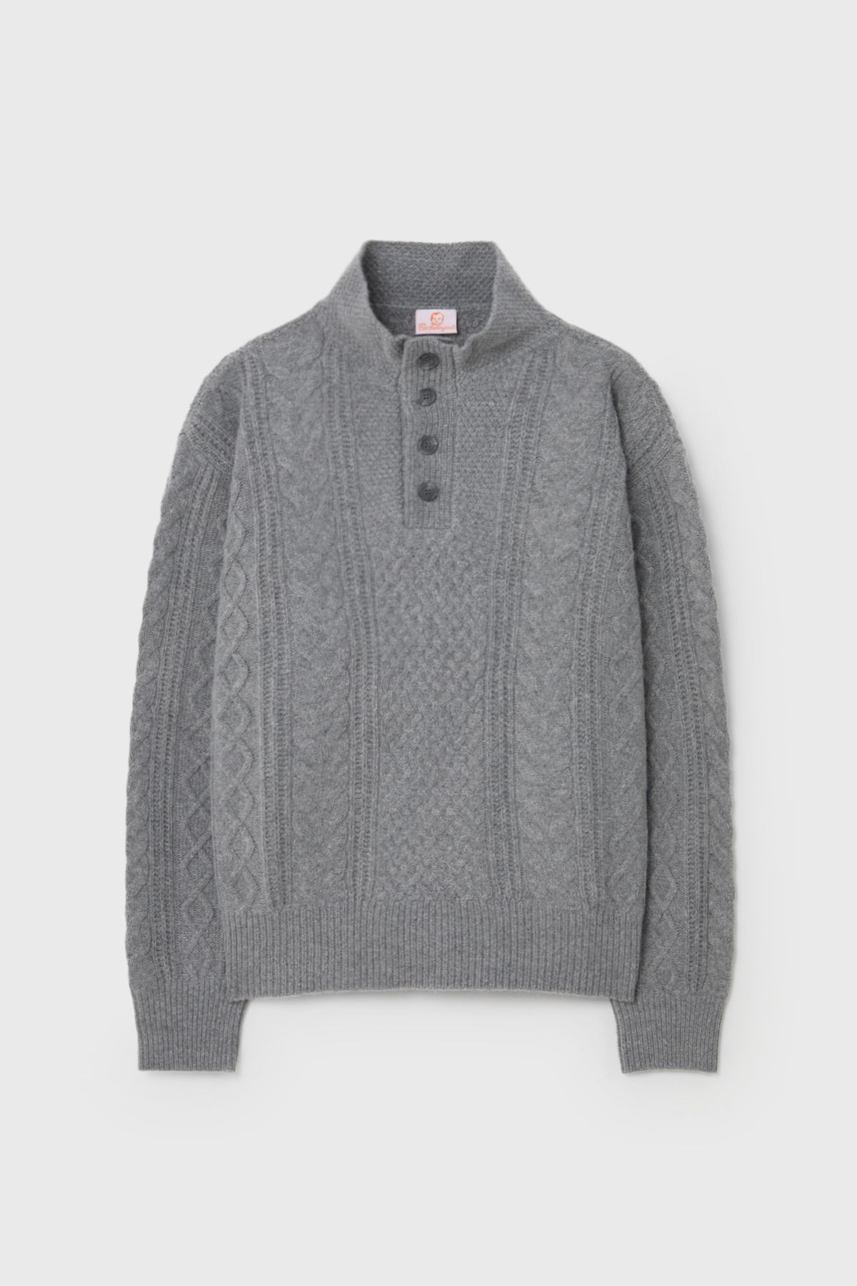 벌스데이수트(BIRTHDAYSUIT) CASHMERE FISHERMAN (GREY)