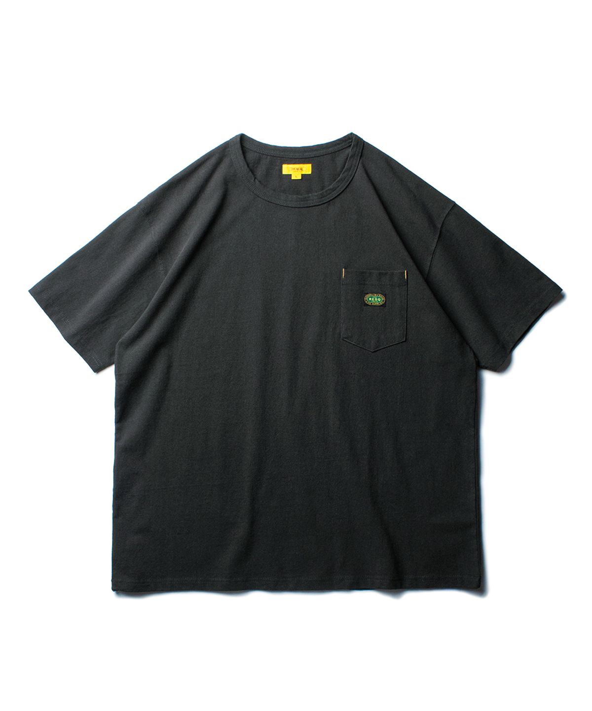 더 레스큐(THE RESQ) YOSEMITE POCKET TEE [CHARCOAL GREEN SHADE]