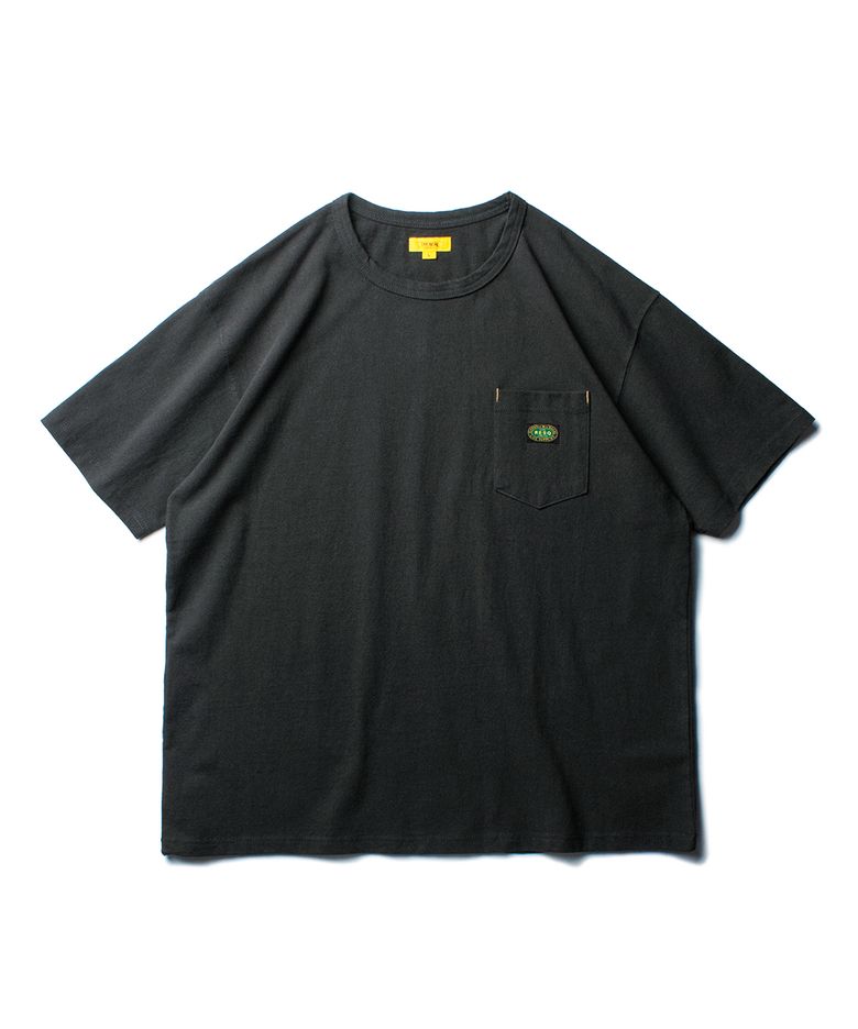 YOSEMITE POCKET TEE [CHARCOAL GREEN SHADE]