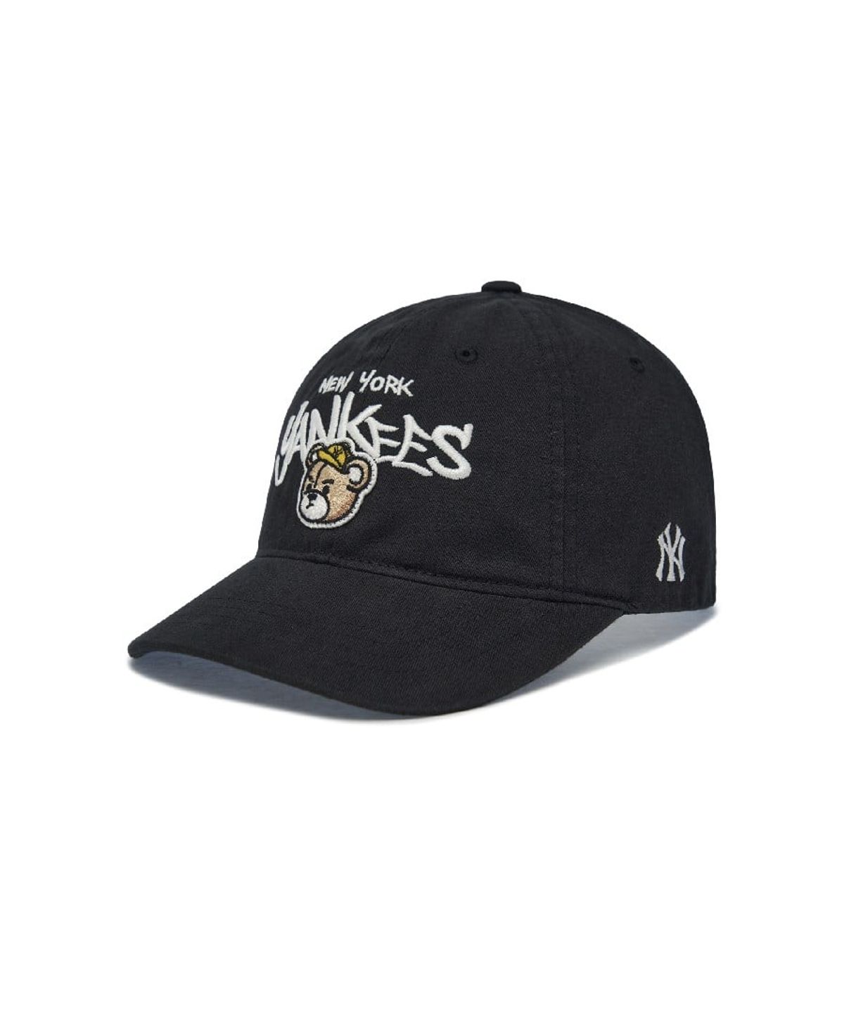 엠엘비 키즈(MLB KIDS) 메가베어 빈티지 워싱 볼캡 NY (Black)