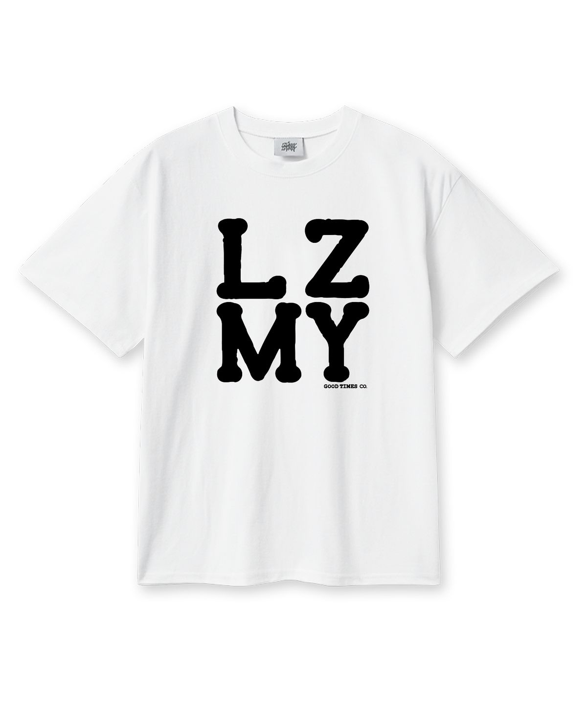 레이지메리(LAZYMERRY) LZMY굿타임 20수 코튼 오버핏 반팔티셔츠 화이트