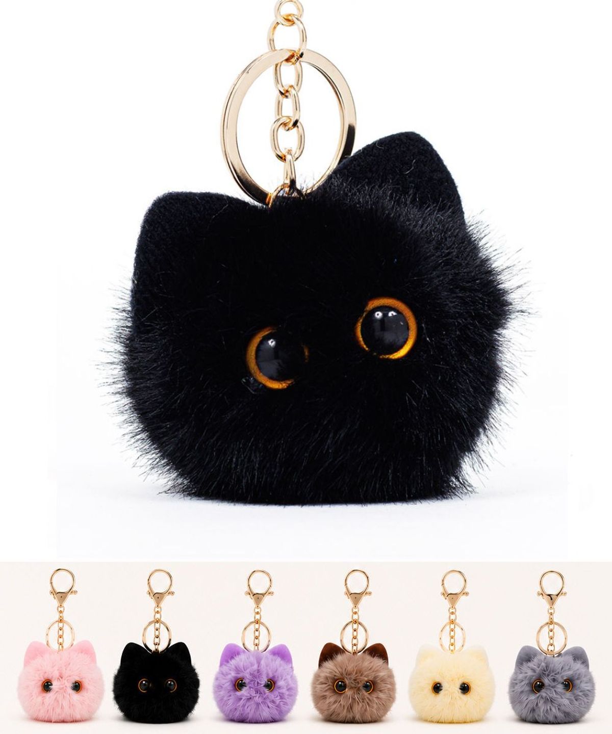 핍스(PEEPS) Pom Buddy Keryring(6 Color)