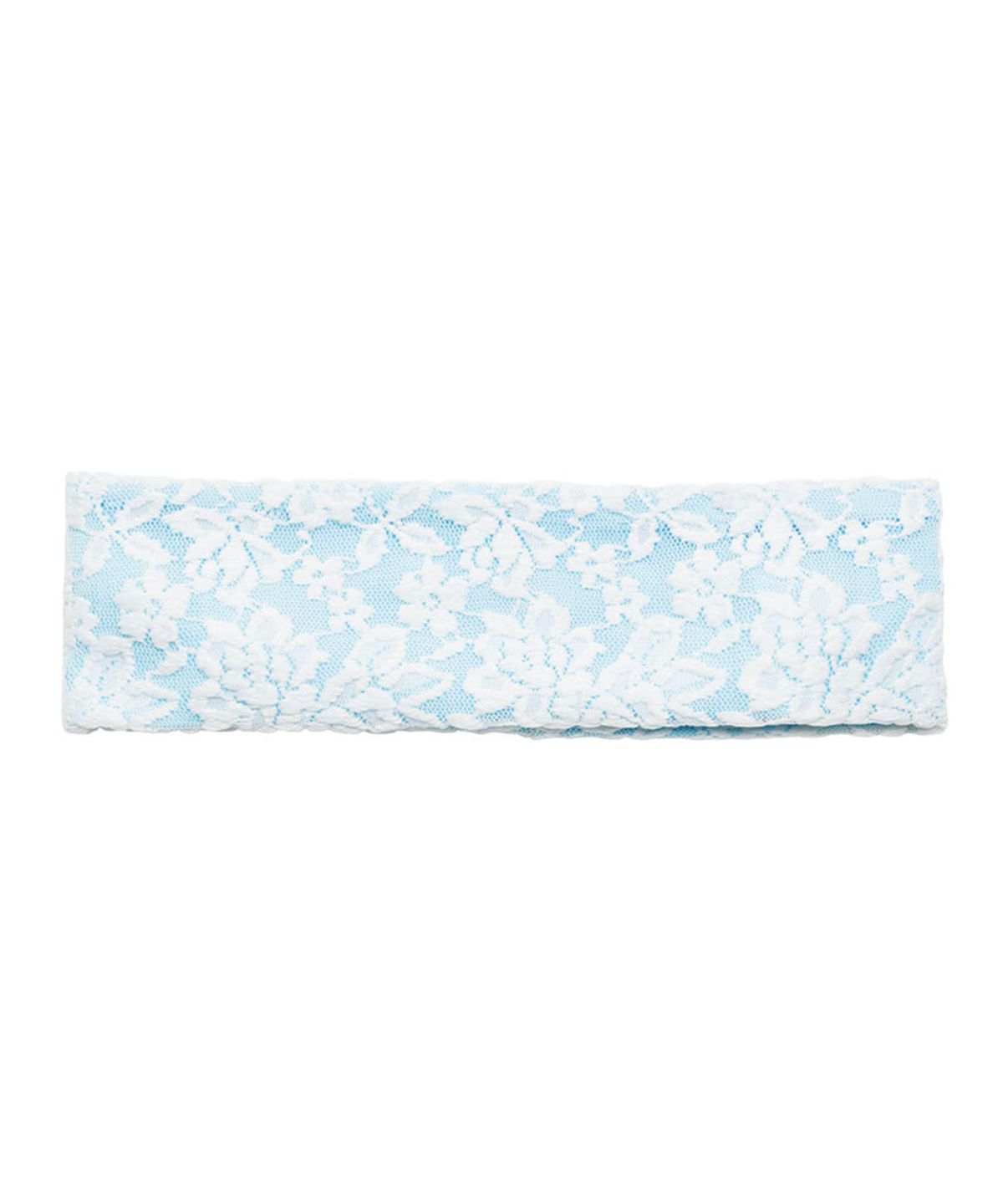 웻태그(WET TAG) LAYERED LACE HAIRBAND AQUA