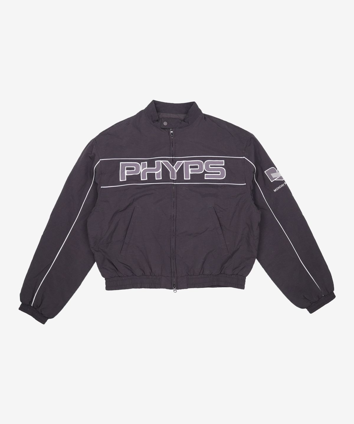 피지컬 디파트먼트(PHYSICAL DEPARTMENT) 챌린저 레이서 자켓_블랙 3