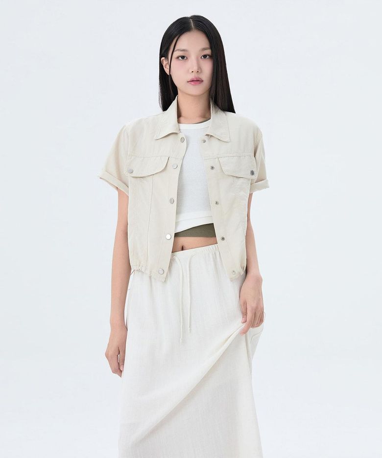 캐주얼 반팔 자켓_MIWJKG91AS