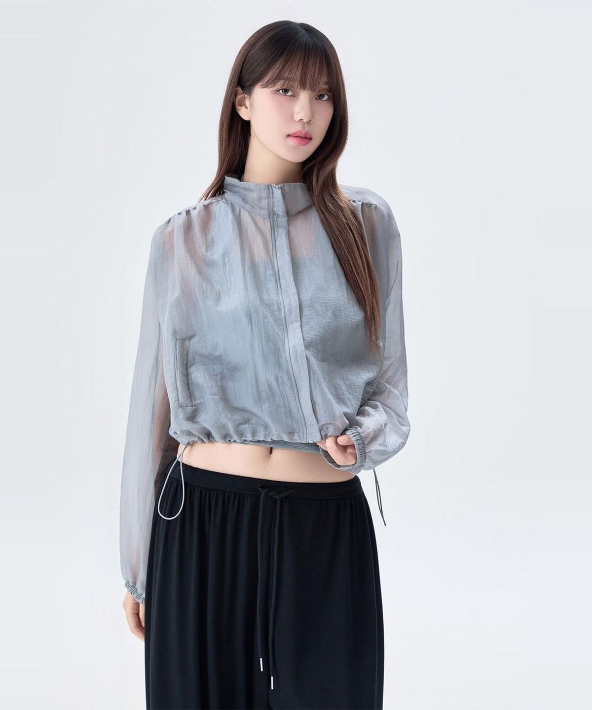 미쏘(MIXXO) 시스루 점퍼_MIWJJG92AS