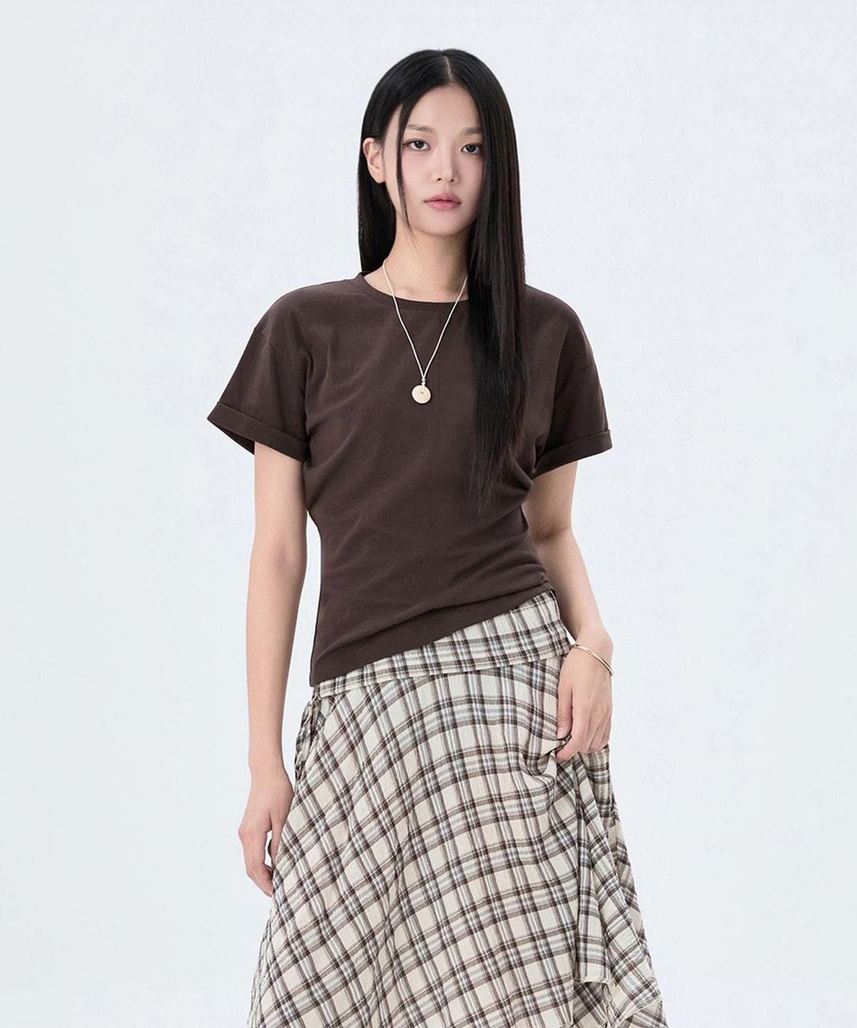 미쏘(MIXXO) 디자인 반팔 티셔츠_MIWHWG919A
