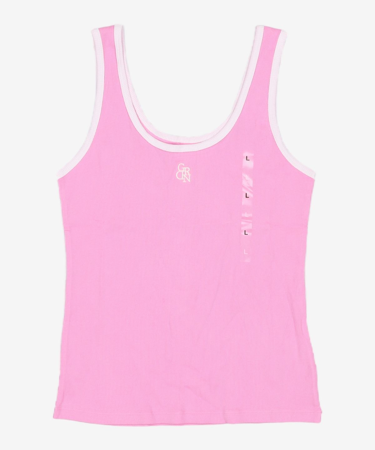 지오다노(GIORDANO) 324531 여 립 U넥 탱크탑_4color L