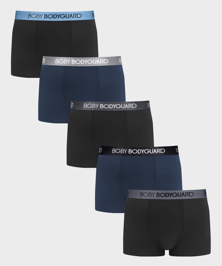 [5PACK] 보디가드 남성 무봉제 나일론 드로즈_B05