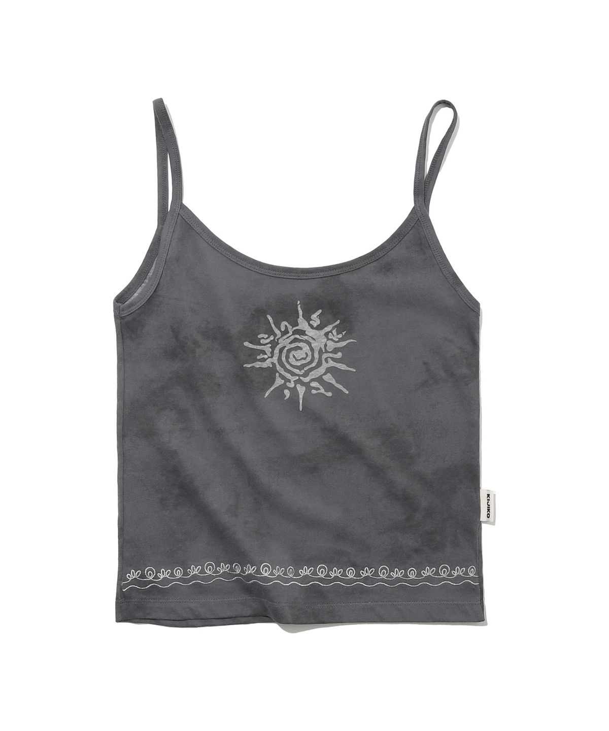 키지코(KIJIKO) ke503. Vintage Sunset Sleeveless Charcoal
