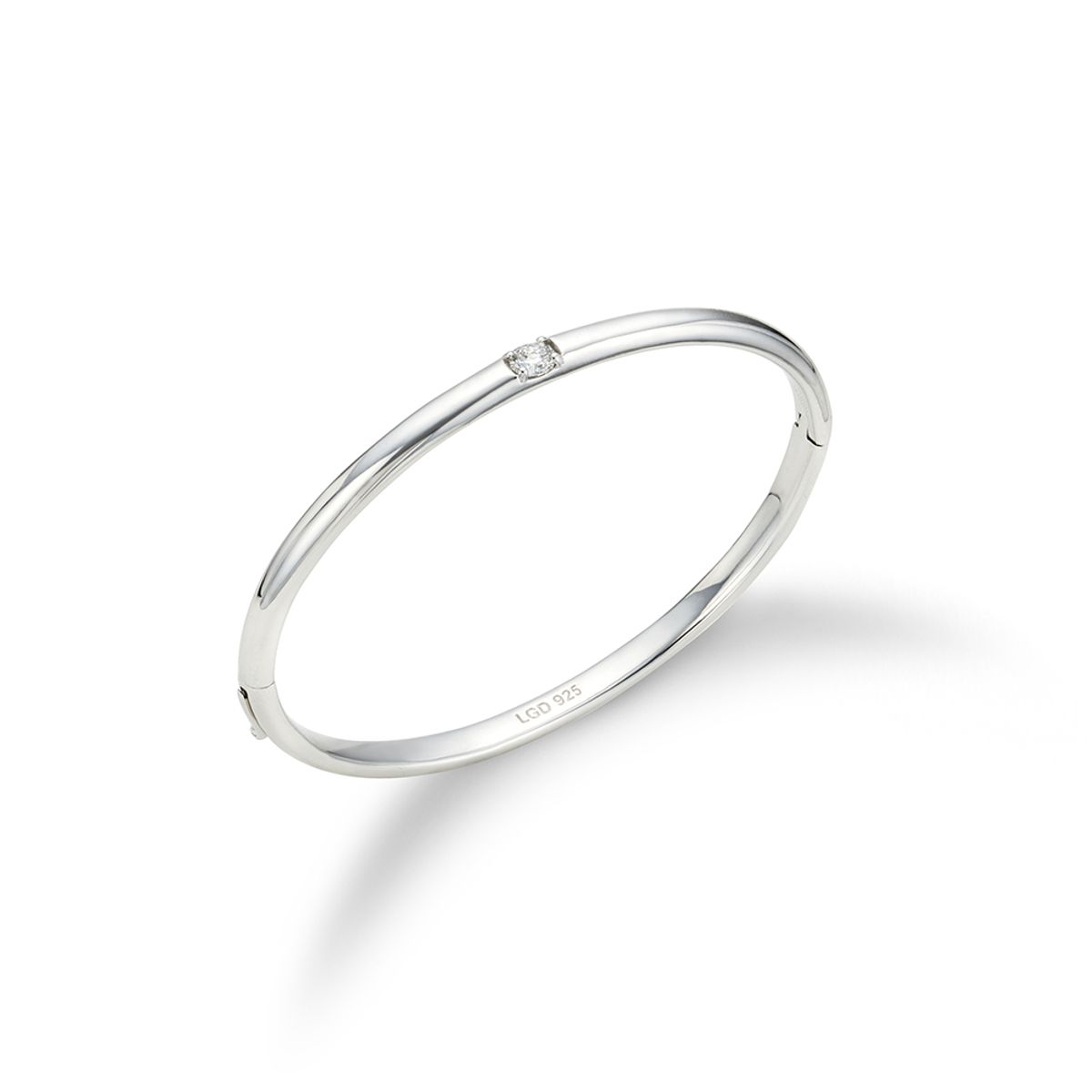 이에르로르(HYERES LOR) 에센스 실버(W) 랩다이아 뱅글 0.3CT HL4B52434W9
