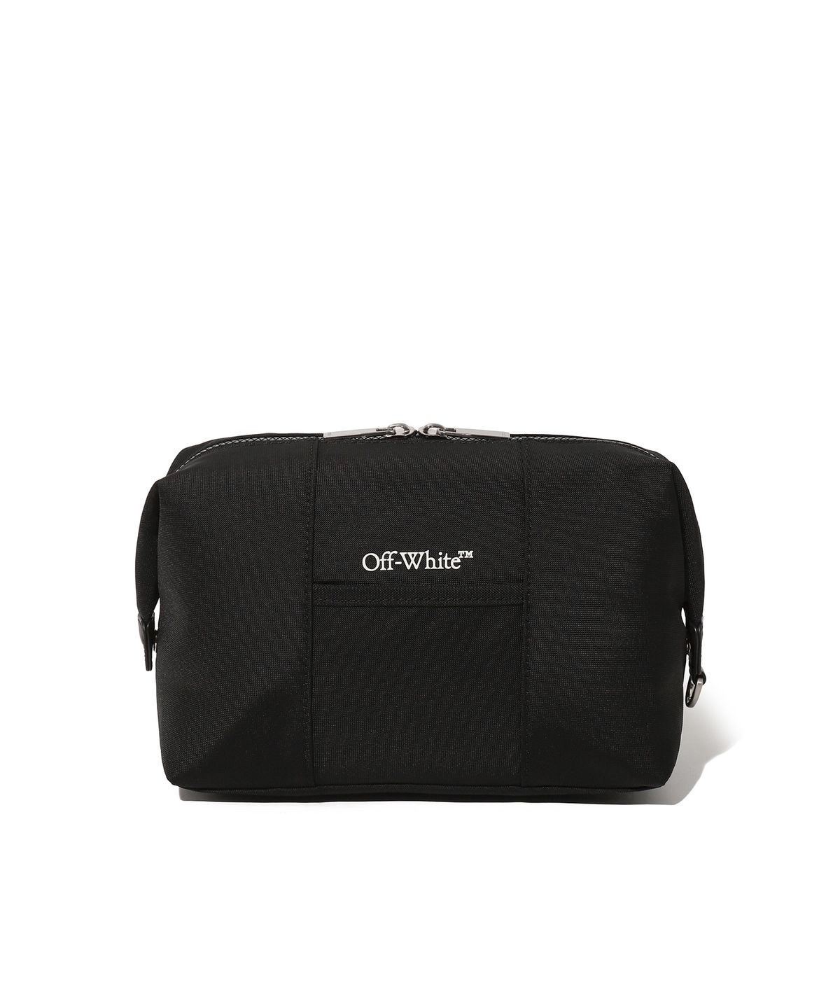 오프화이트(OFF-WHITE) Logo Pouch (Black)