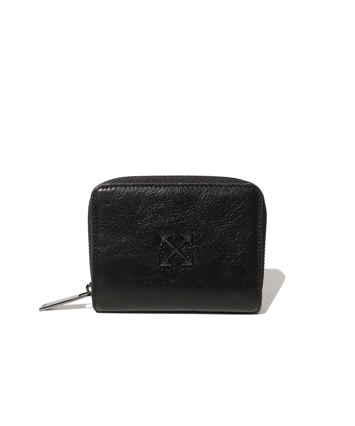 오프화이트(OFF-WHITE) Arrow Zip Wallet (Black)