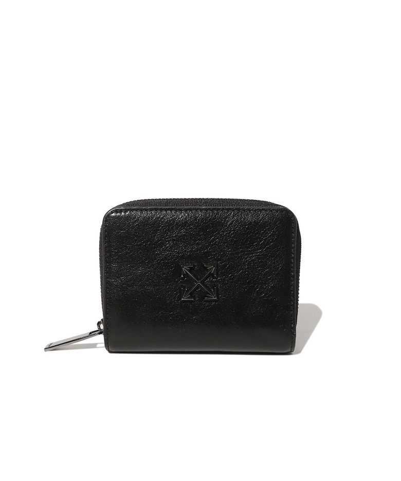 Arrow Zip Wallet (Black)