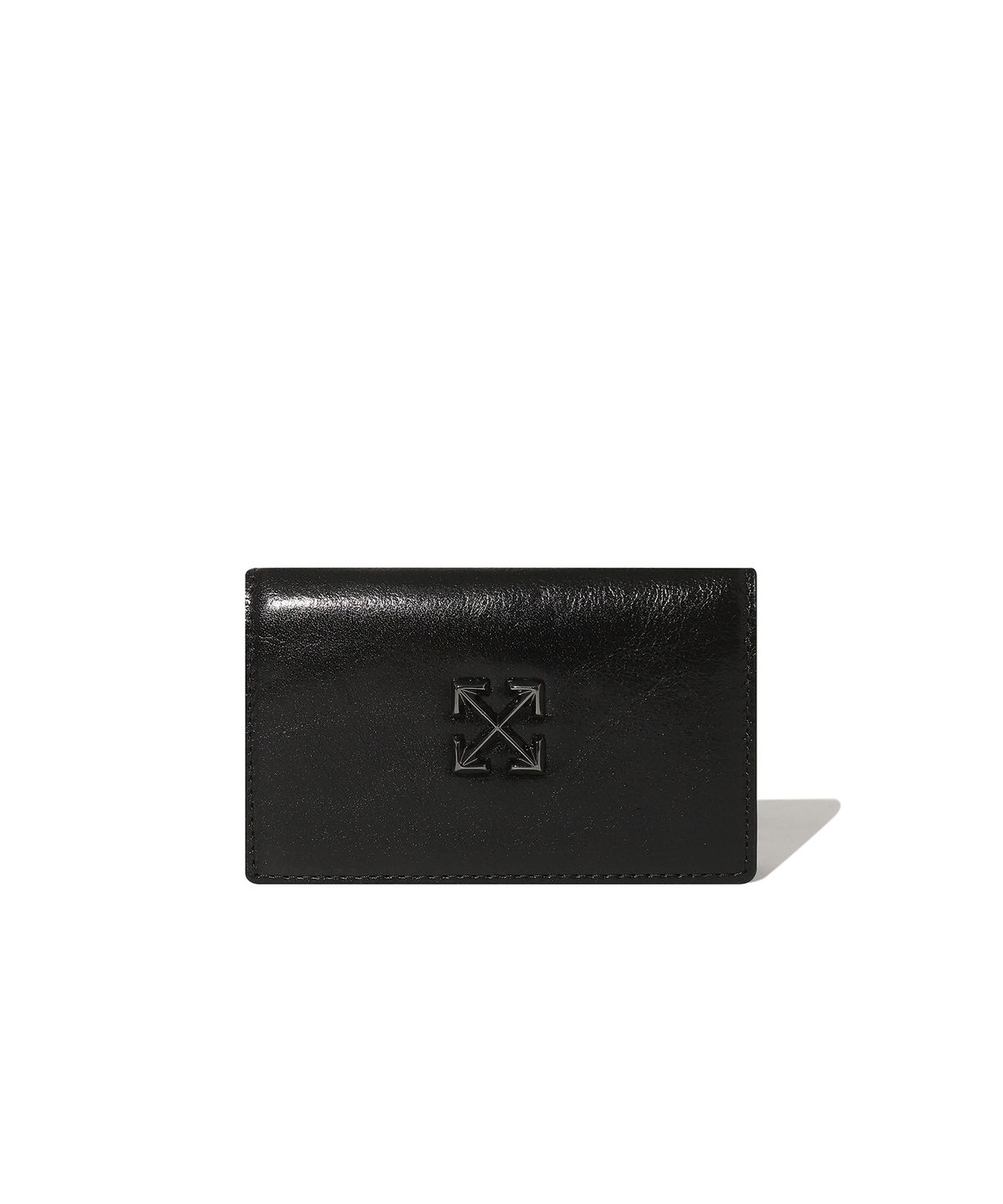 오프화이트(OFF-WHITE) Arrow Business Card Wallet (Black)
