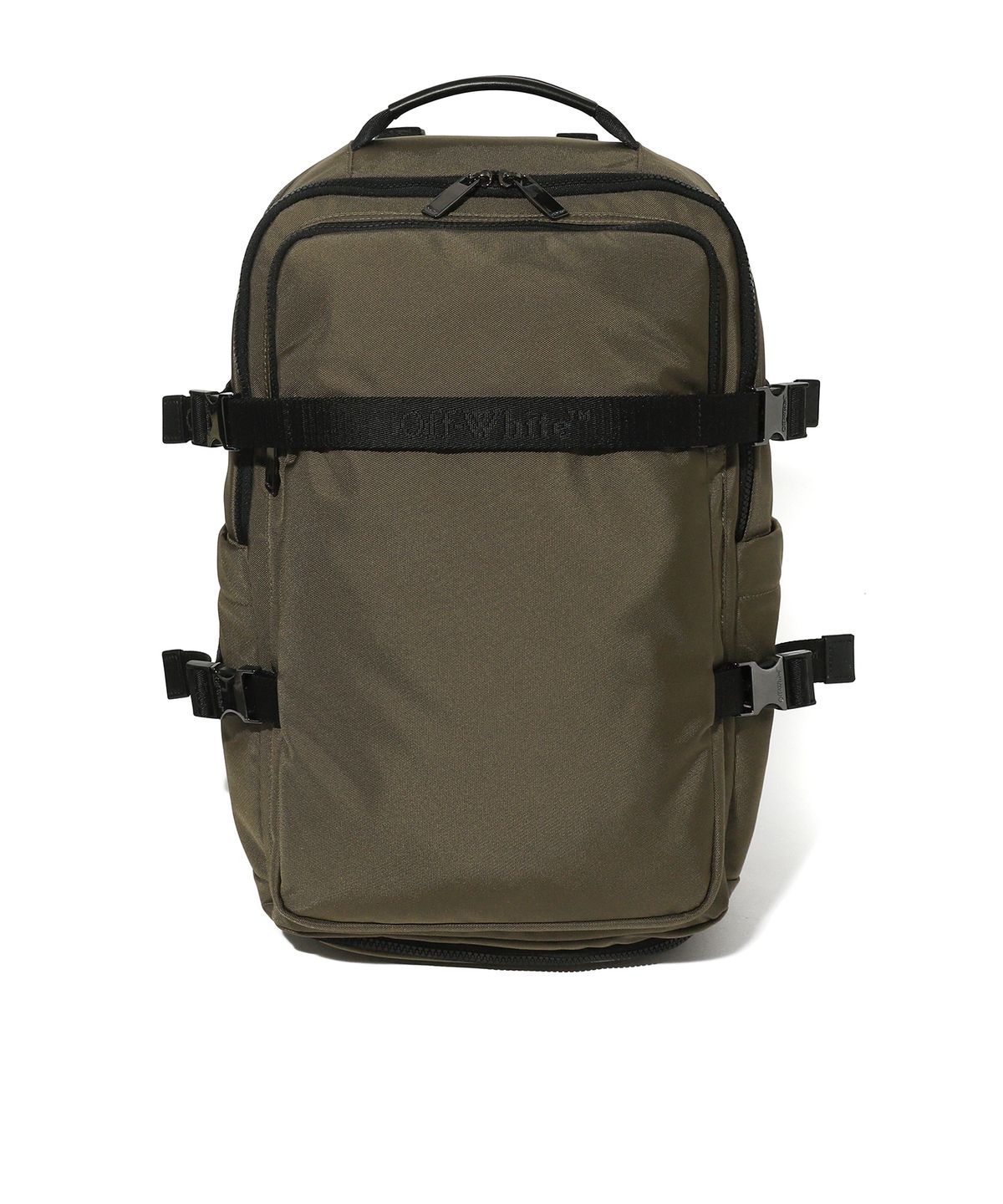 오프화이트(OFF-WHITE) Big Pocket Backpack (Khaki)